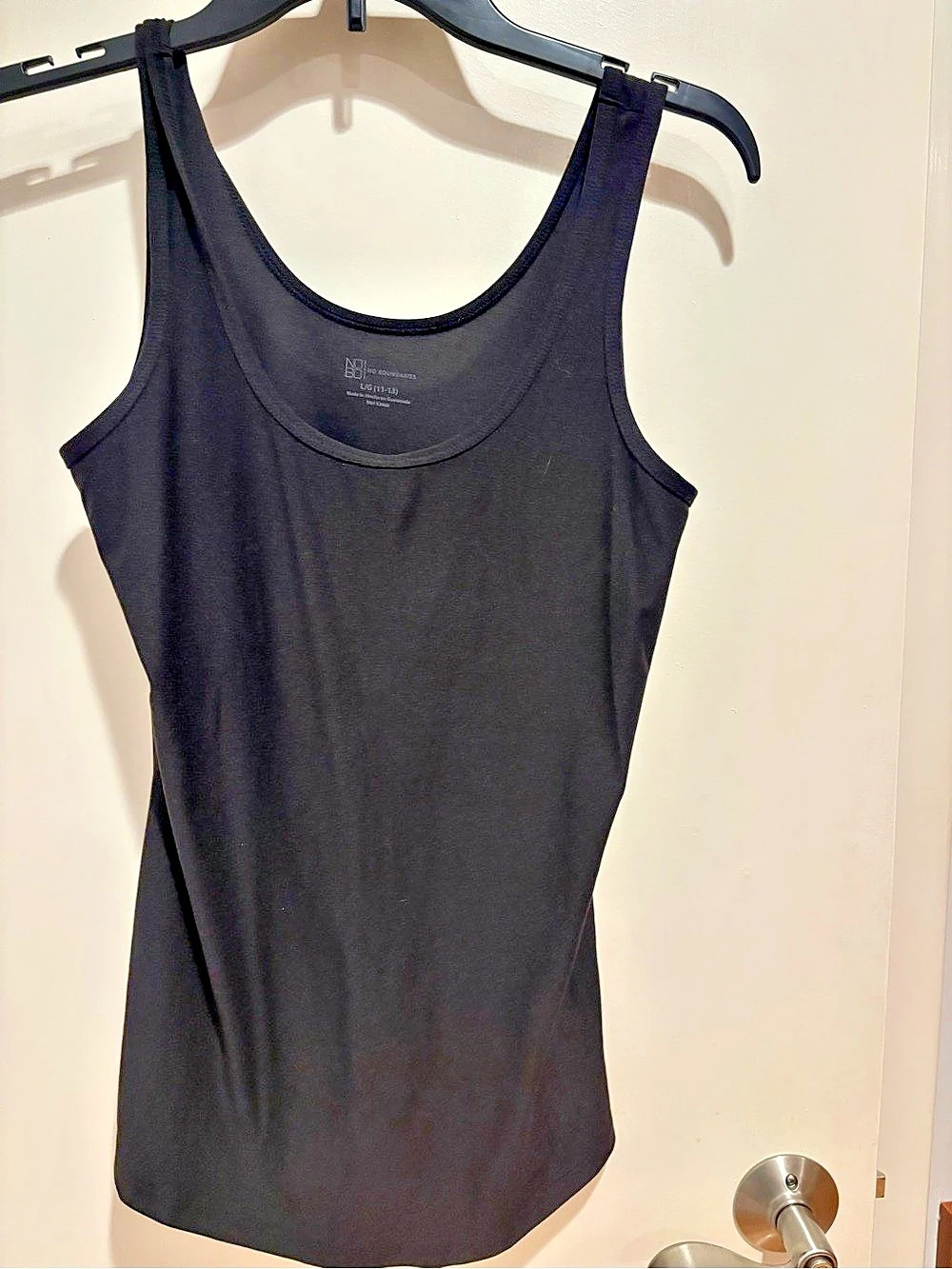 90 Degree by Reflex Black Tank Top Size Large Like New